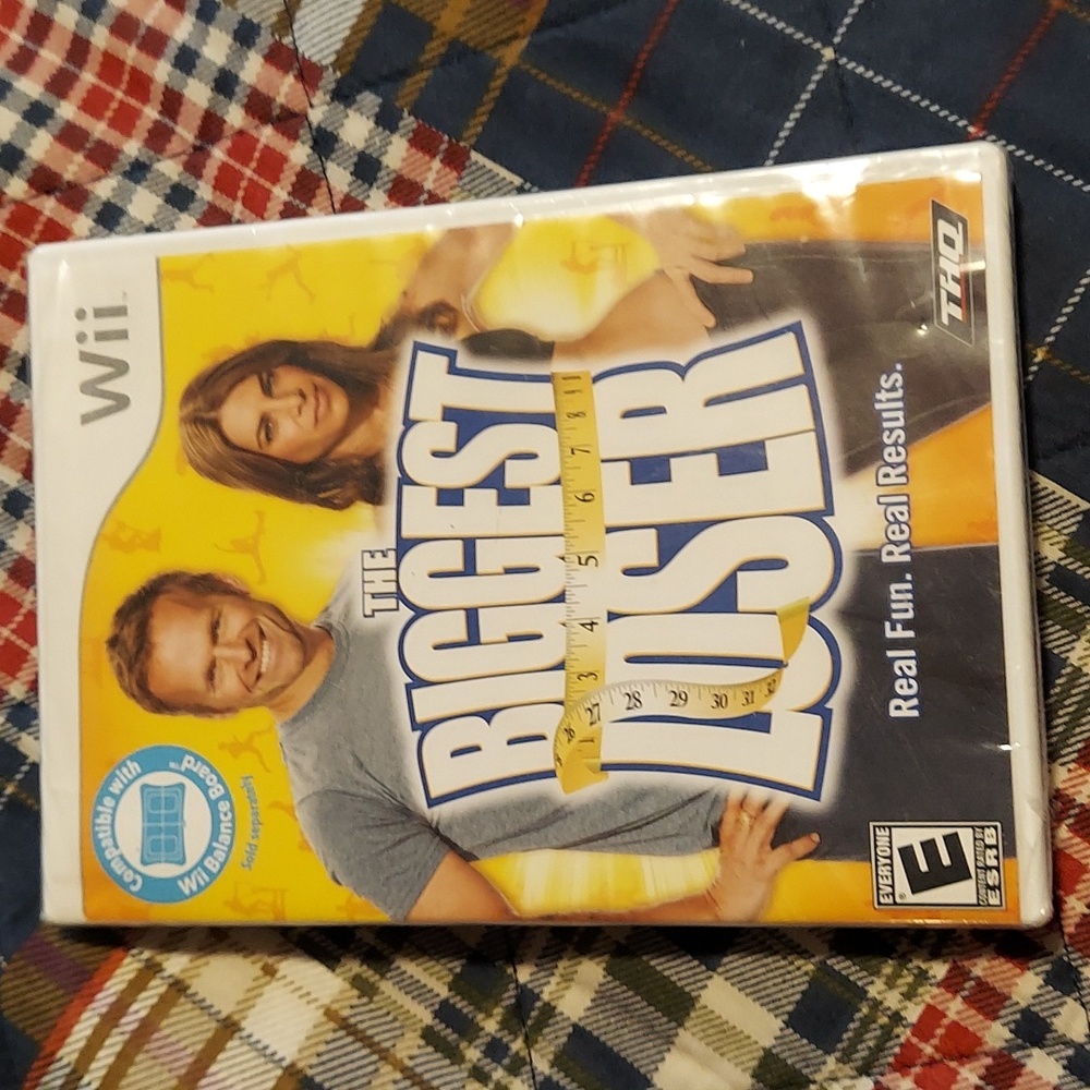 Wii biggest loser game is new in the package
